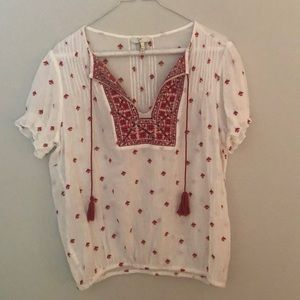 Joie women’s blouse with tassels
